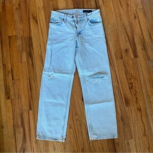 All Saints Light Blue Women’s Straight Leg Jeans Size 26